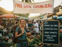 Tips Mengikuti Kursus Memasak Masakan Lokal Saat Berlibur di Luar Negeri Secara Gratis