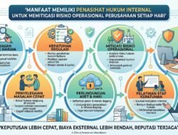 Manfaat Memiliki Penasihat Hukum Internal Untuk Memitigasi Risiko Operasional Perusahaan Setiap Hari