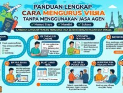 Panduan Lengkap Cara Mengurus Visa Ke Berbagai Negara Tanpa Menggunakan Jasa Agen