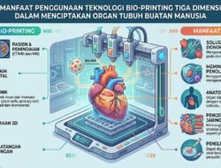 Manfaat Penggunaan Teknologi Bio-Printing Tiga Dimensi Dalam Menciptakan Organ Tubuh Buatan Manusia